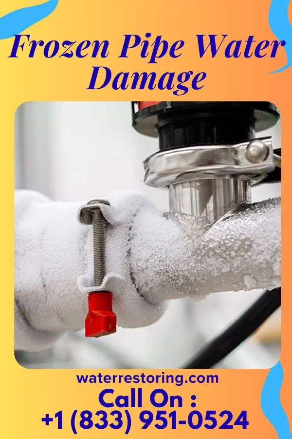 Frozen Pipe Water Damage in Yorktown, IN